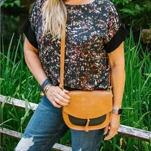 Sseko Reversible Split Seam Blouse